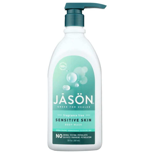 JASON: Sensitive Skin Body Wash -Gentle Hydrating Cleanser for Dry Skin