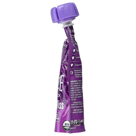 MAMMACHIA: Blackberry Bliss Organic Chia Squeeze -Nutritious Snack 3.5oz