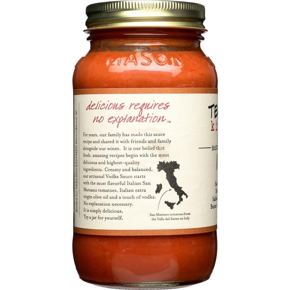 TERLATO KITCHEN: Sauce Vodka Small Batch, 24 oz