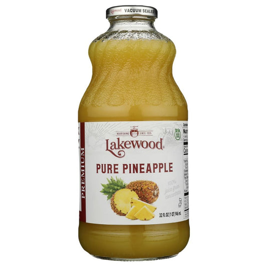 LAKEWOOD: Premium Pure Pineapple Juice, 32 fo