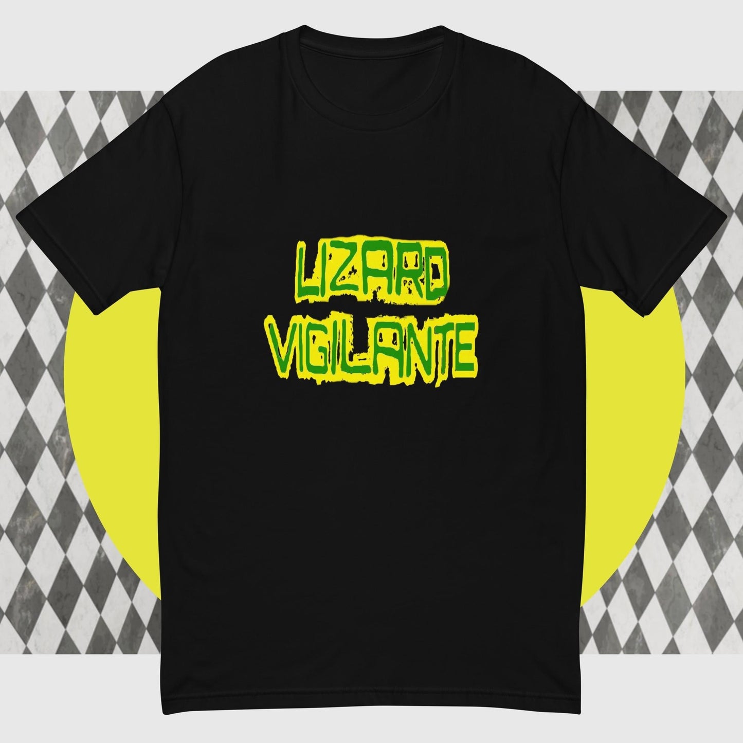 Lizard Vigilante LOGOOO Short Sleeve T-Shirt – Premium Combed Cotton Tee for Everyday Comfort