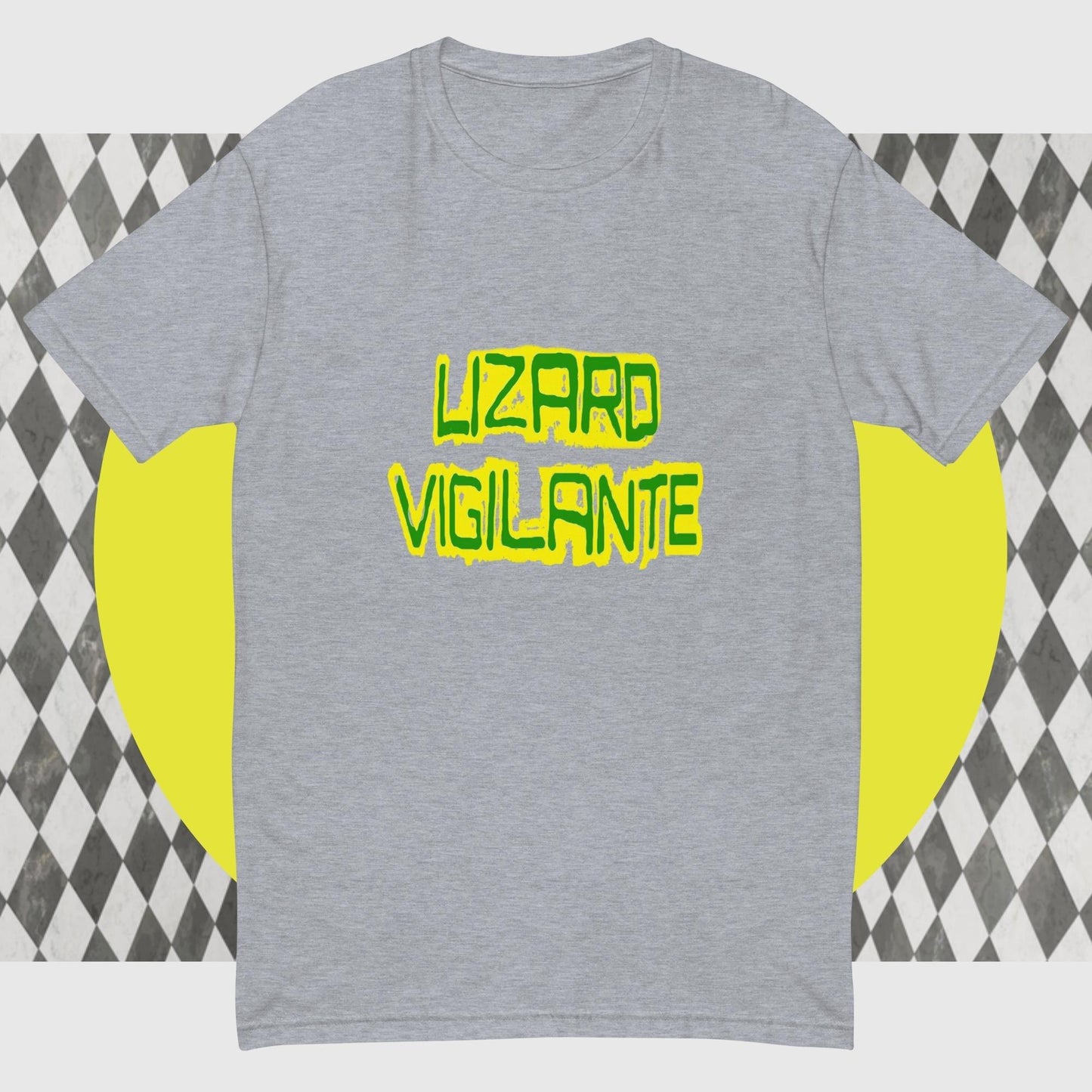 Lizard Vigilante LOGOOO Short Sleeve T-Shirt – Premium Combed Cotton Tee for Everyday Comfort
