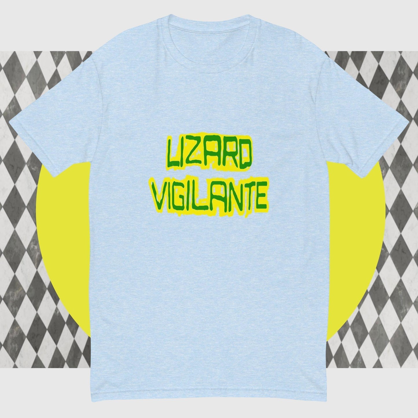 Lizard Vigilante LOGOOO Short Sleeve T-Shirt – Premium Combed Cotton Tee for Everyday Comfort
