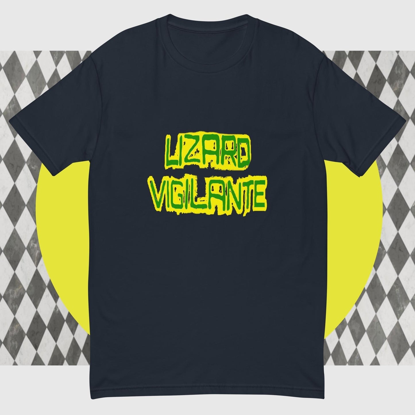 Lizard Vigilante LOGOOO Short Sleeve T-Shirt – Premium Combed Cotton Tee for Everyday Comfort