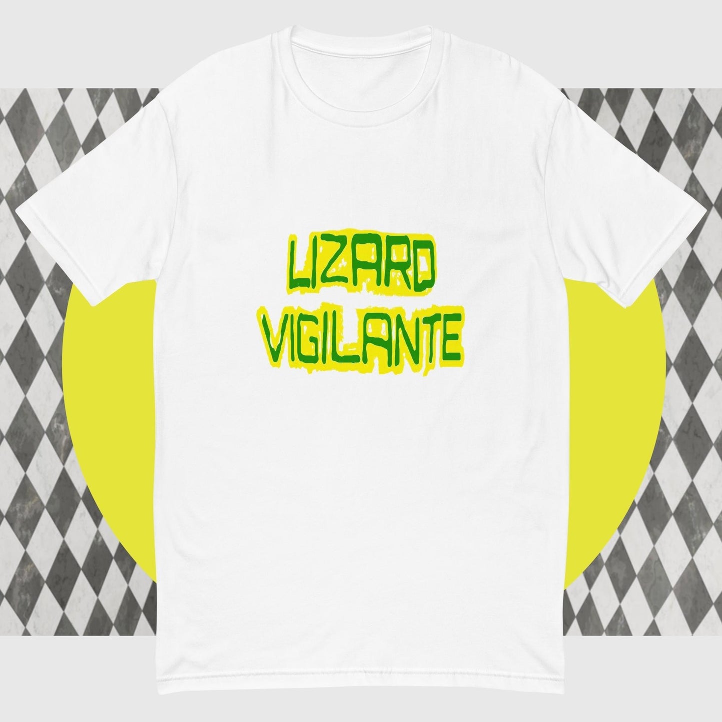 Lizard Vigilante LOGOOO Short Sleeve T-Shirt – Premium Combed Cotton Tee for Everyday Comfort