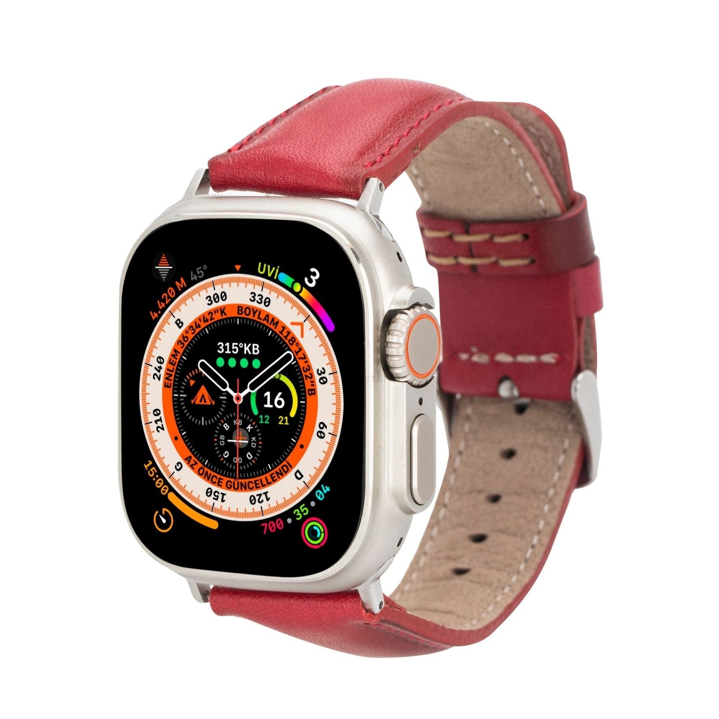 Moran Leather Bands for Apple Watch 9, Ultra 2 & SE