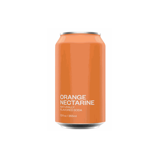 UNITED SODAS OF AMERICA: Orange Nectarine Soda, 12 fo