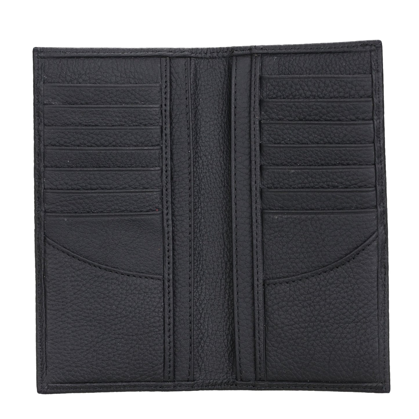 Ouray Handmade Full-Grain Leather Long Wallet for Men and Women
