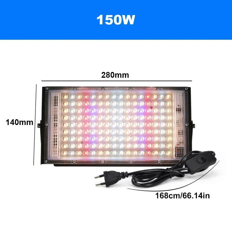 Photosynthesis Overlord: The 50W-150W LED Grow Light That Turns Plants Into Beasts