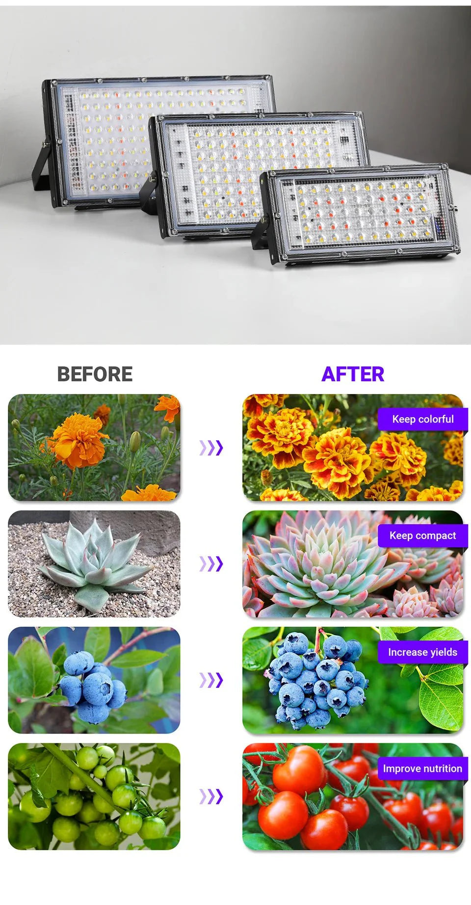 Photosynthesis Overlord: The 50W-150W LED Grow Light That Turns Plants Into Beasts