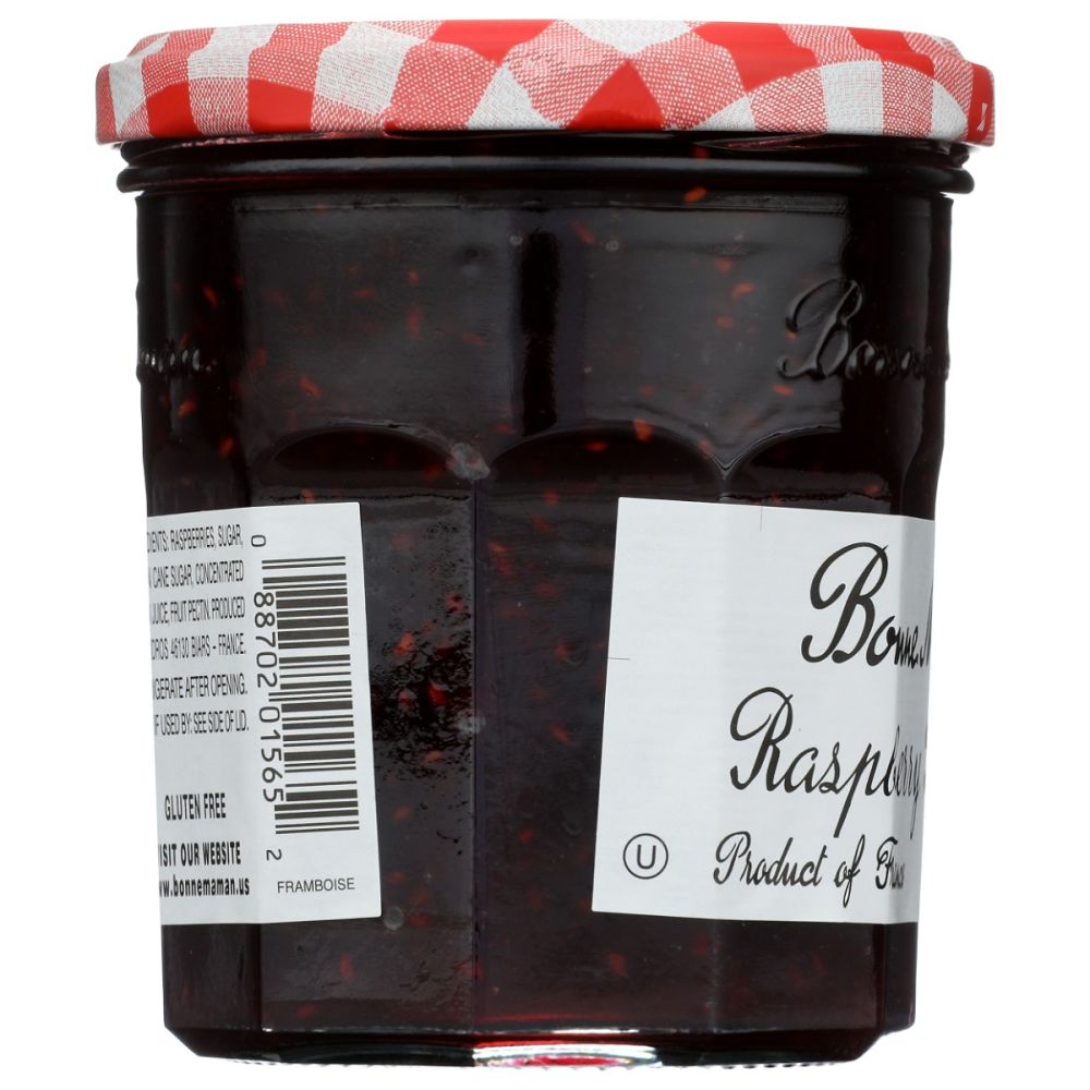 BONNE MAMAN: Raspberry Preserves, 13 oz
