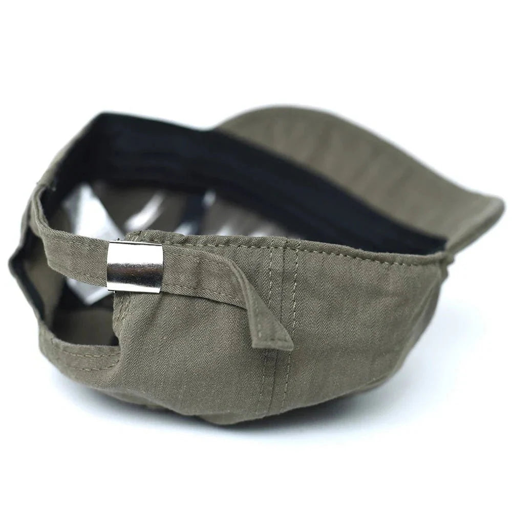 Rock the Brim: Vintage Low-Profile Cotton Baseball Cap – The Ultimate Casual Flex