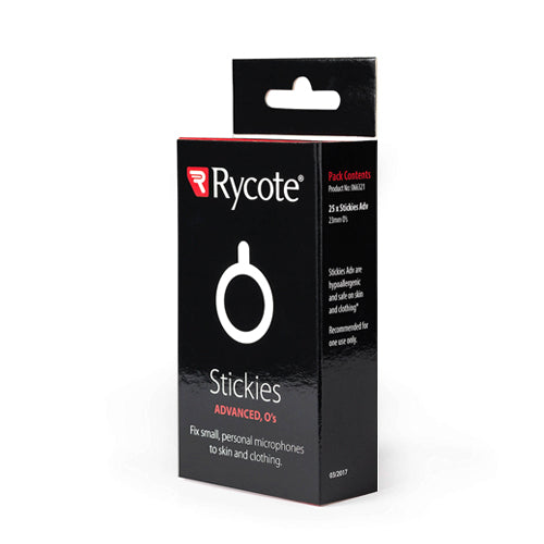 Rycote Stickies Advanced, 25/100 Pack