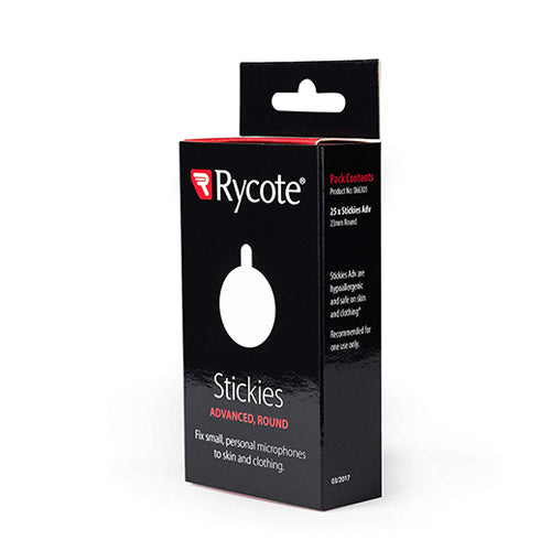 Rycote Stickies Advanced, 25/100 Pack