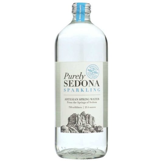 PURELY SEDONA: Sparkling Spring Water from Sedona's Sacred Spring 25.4 fo