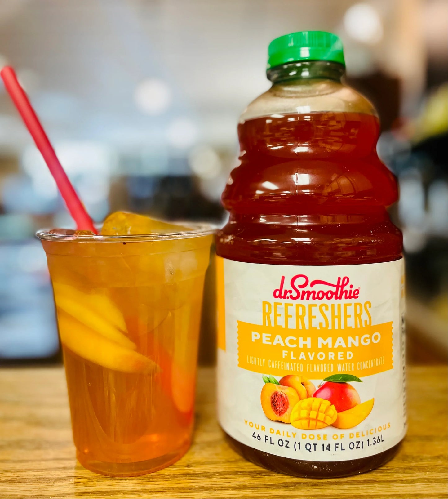 Dr. Smoothie Peach Mango Refreshers
