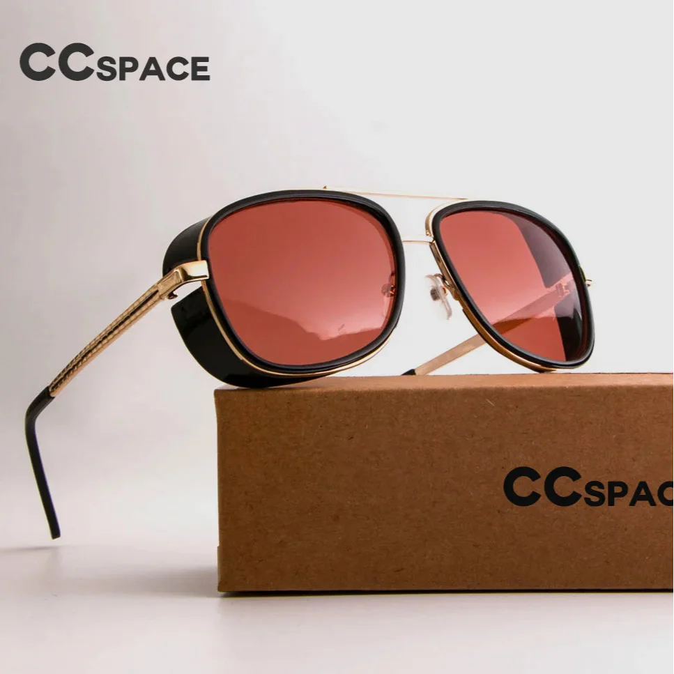 Fashion Male Sunglasses Retro Vintage Eyewear Steampunk Sun Glasses