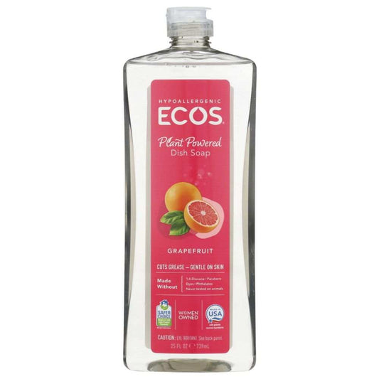 ECOS: Dish Soap Grapefruit, 25 oz