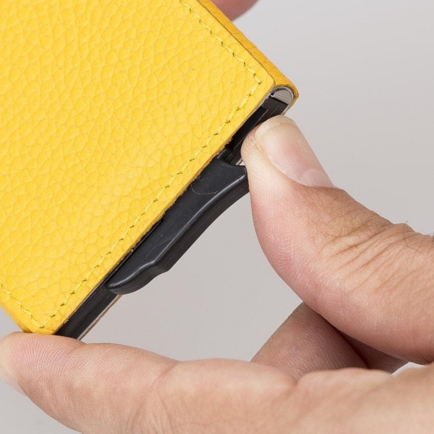 Telluride Leather Popup Cardholder for Men and Women