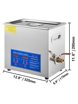 VEVOR Sonic Suds Pro – Ultra-Powered Ultrasonic Cleaner for Jewelry, Tools, Glasses, Watches & More | 1.3L–30L Sizes | Pro Wash in Minutes