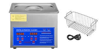 VEVOR Sonic Suds Pro – Ultra-Powered Ultrasonic Cleaner for Jewelry, Tools, Glasses, Watches & More | 1.3L–30L Sizes | Pro Wash in Minutes