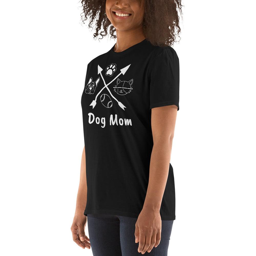 Dog Mom Short-Sleeve Unisex T-Shirt