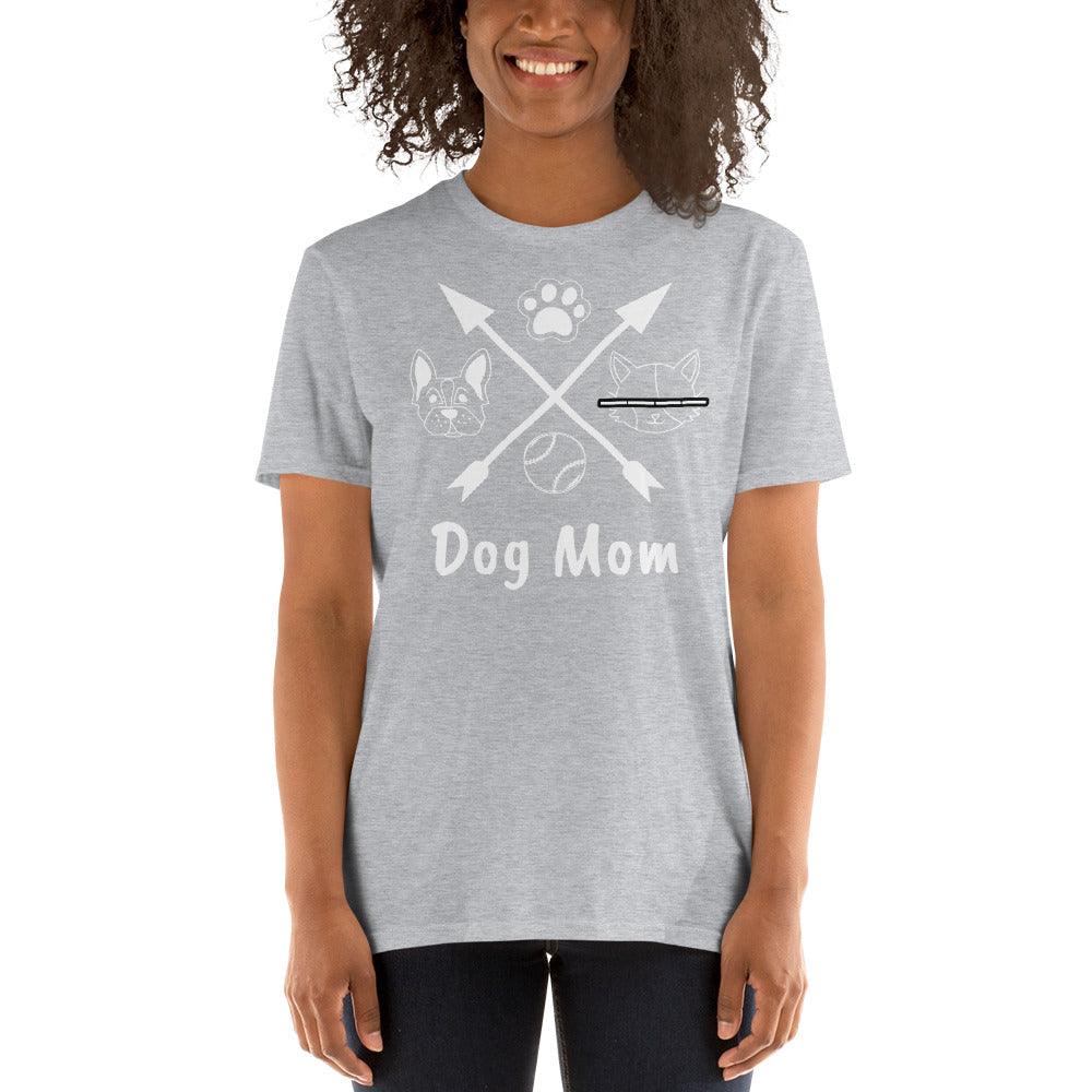 Dog Mom Short-Sleeve Unisex T-Shirt