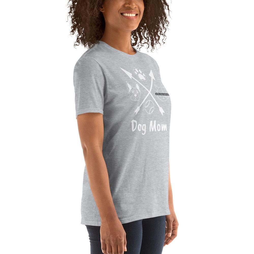 Dog Mom Short-Sleeve Unisex T-Shirt