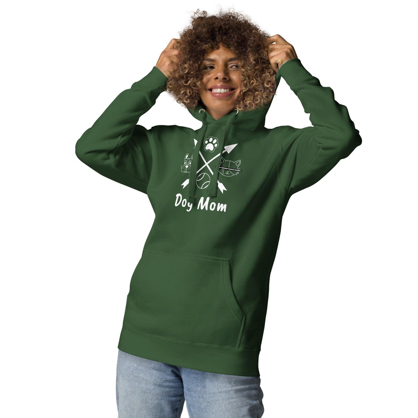 Dog Mom Unisex Hoodie