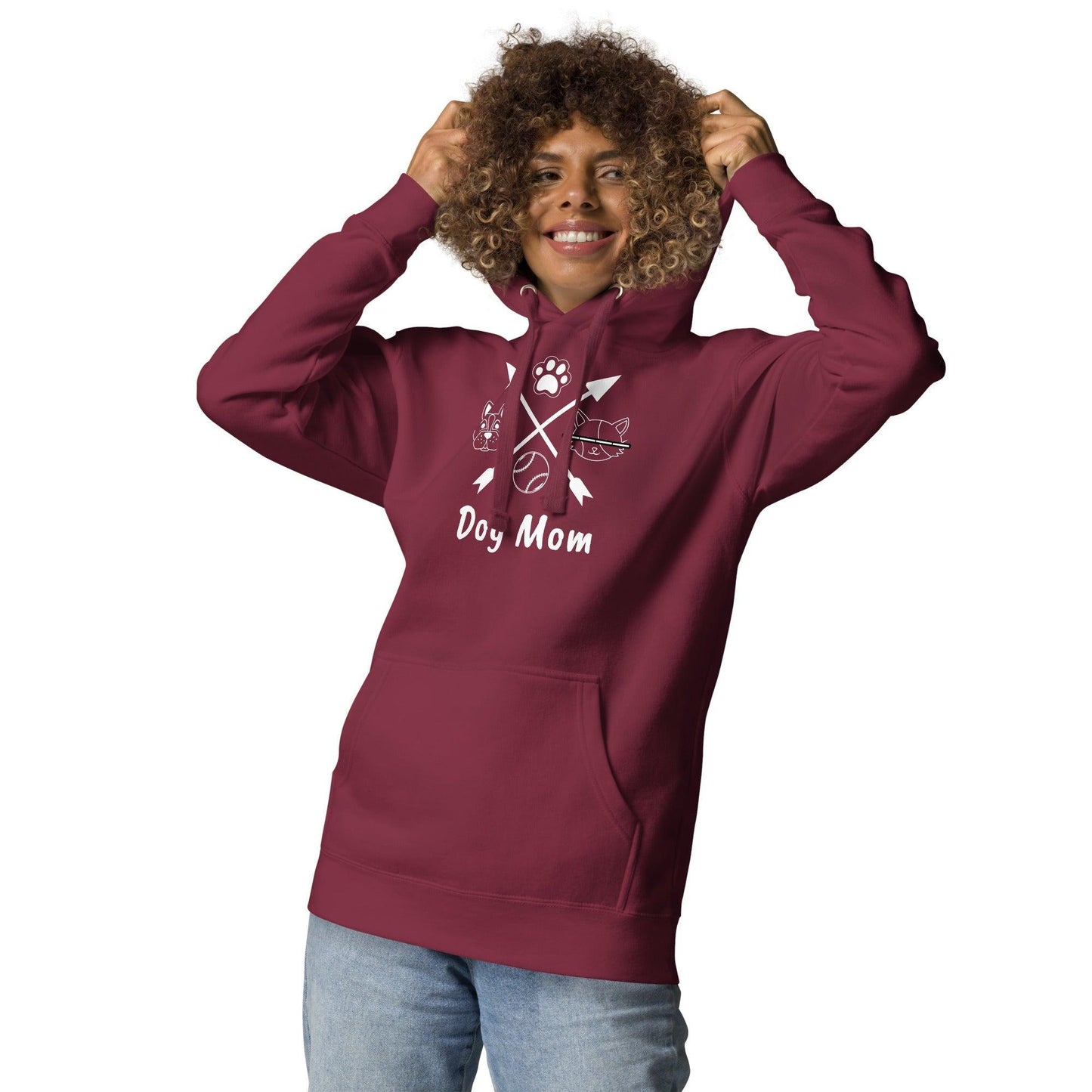 Dog Mom Unisex Hoodie