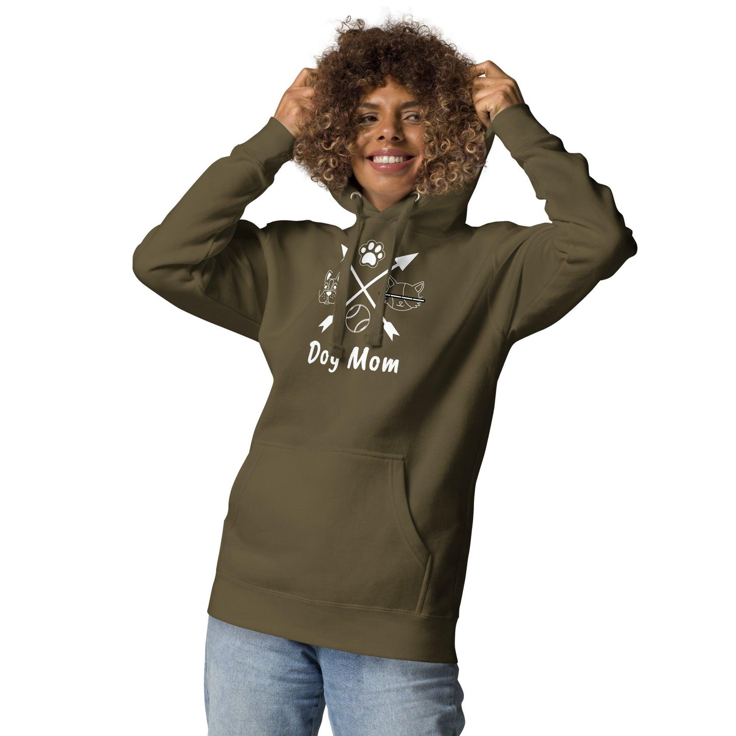 Dog Mom Unisex Hoodie