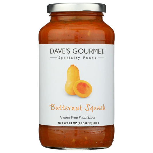 DAVES GOURMET: Butternut Squash Pasta Sauce, 24 oz