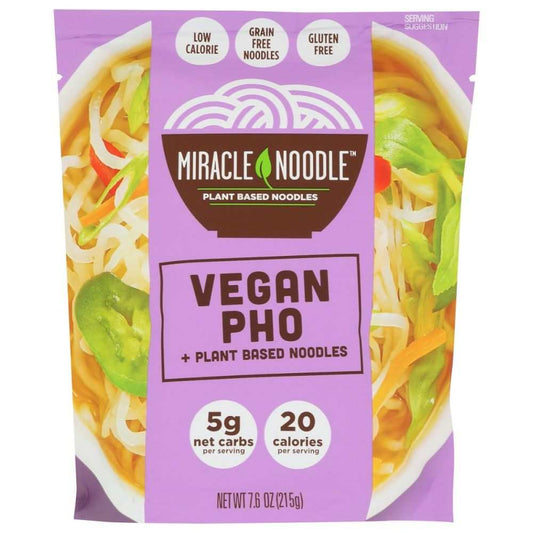 MIRACLE NOODLE: Ready to Eat Vegan Pho, 215 gm