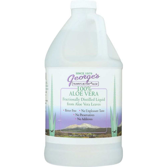 GEORGES Aloe Vera -Premium 64oz Fractionally Distilled|Health|Wellness