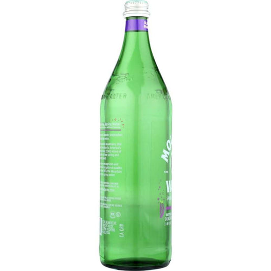 MOUNTAIN VALLEY: Sparkling Blackberry Pomegranate Spring Water, 1 lt