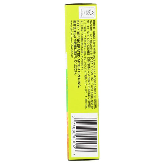S & B: Prepared Wasabi In Tube, 1.52 oz