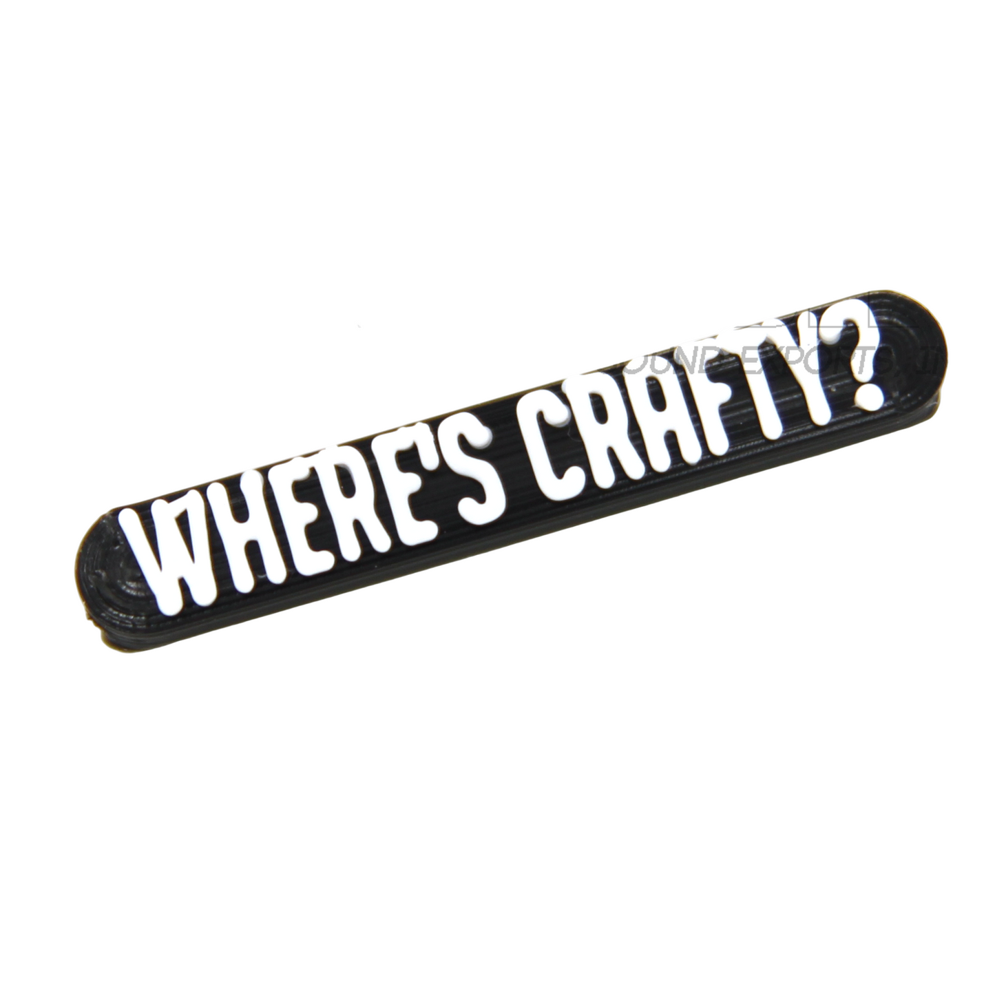 Headset Tagz Surveillance Nameplate