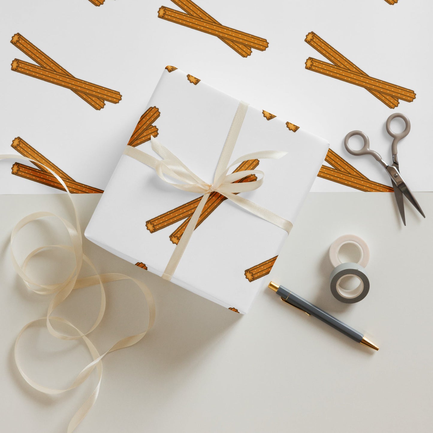 Wrapping paper sheets