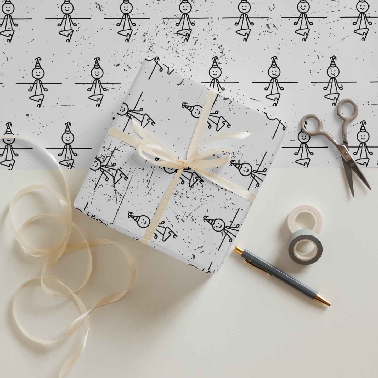 Wrapping paper sheets