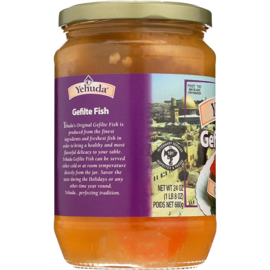 YEHUDA: Original Gefilte Fish, 24 oz