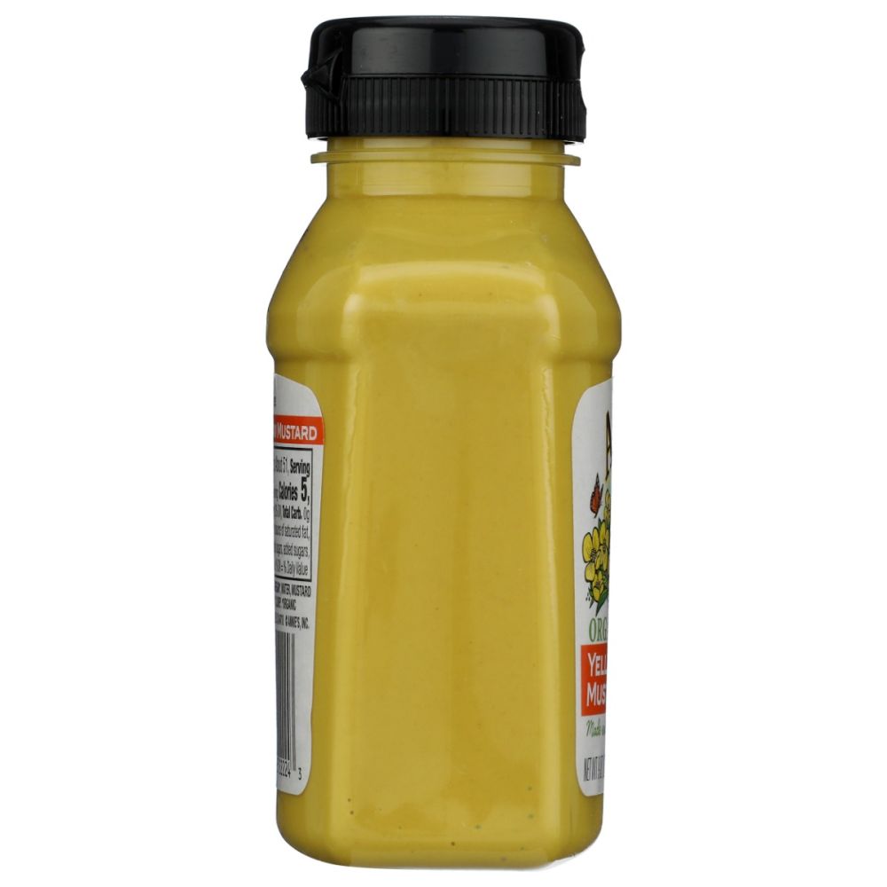ANNIES HOMEGROWN: Organic Yellow Mustard, 9 oz