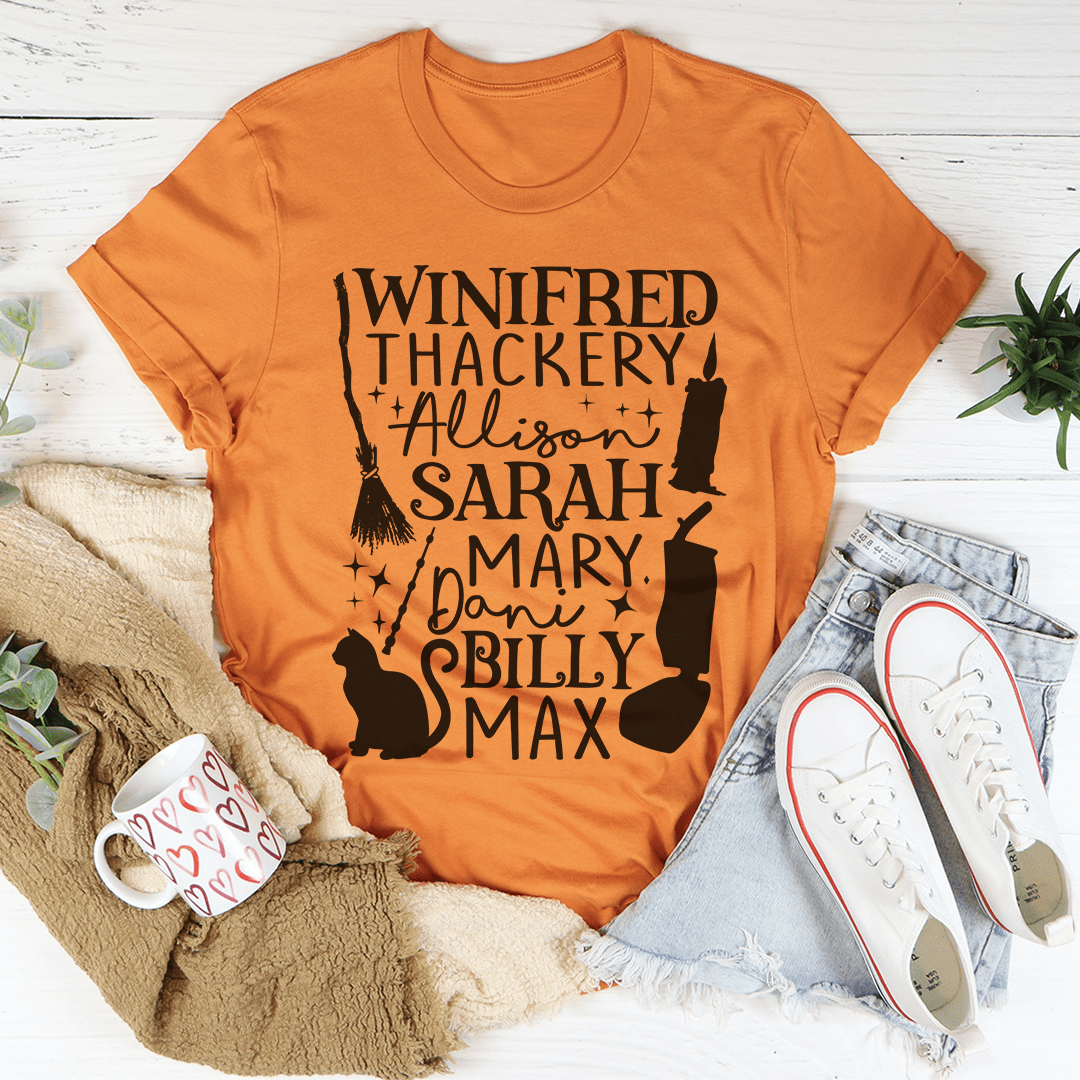 Winifred Thackery Allison Sarah Mary Dani Billy Max T-Shirt