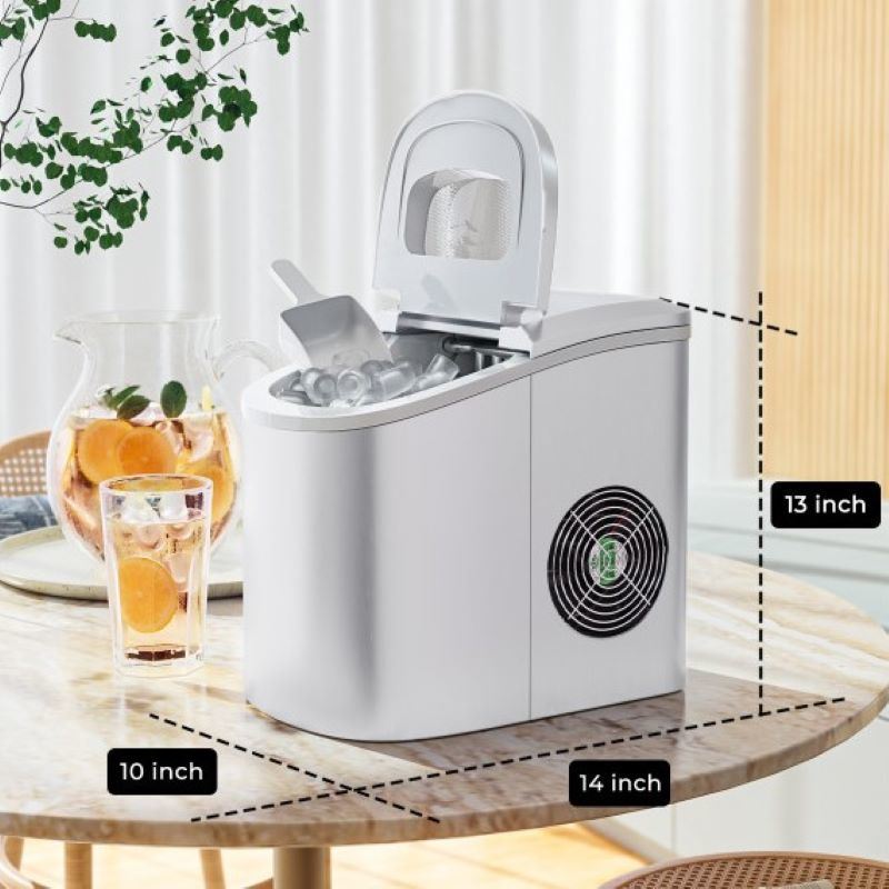 Household Mini Portable Countertop Ice Maker