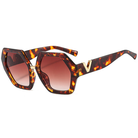 Ladies Sunglasses Fashion Irregular Sunshade Sunglasses