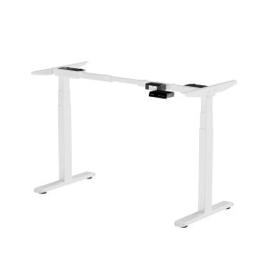 Height Adjustable Dual Motor Load Ergonomic Electric Standing Desk Frame 3-Stage With Memory Controller - Frame Only