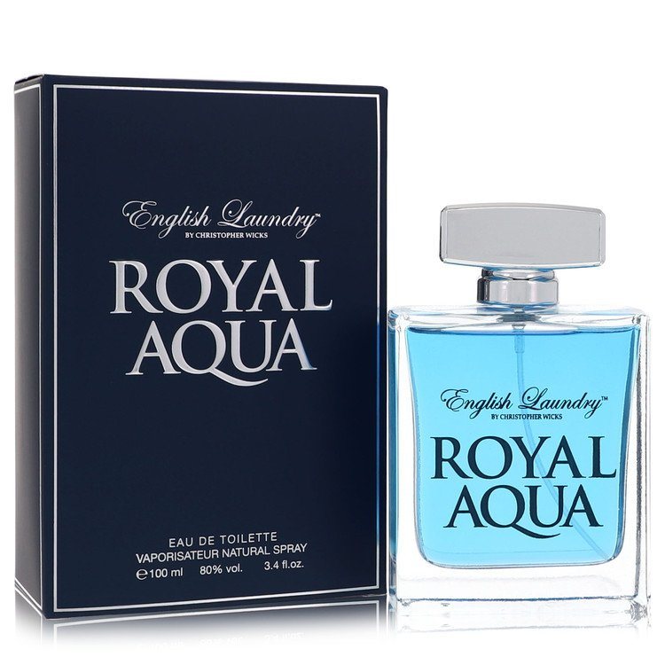 Royal Aqua by English Laundry Eau De Toilette Spray 3.4 oz