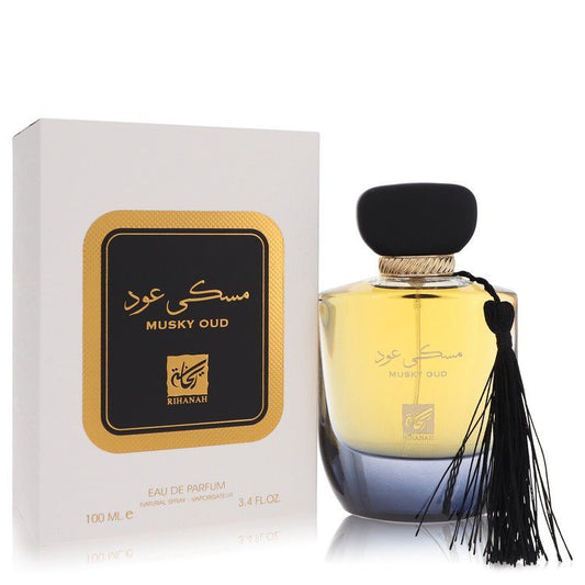 Musky Oud by Rihanah Eau De Parfum Spray (Unisex)