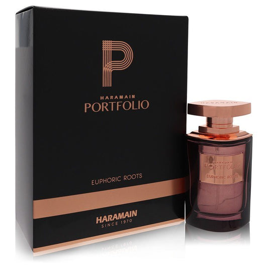 Al Haramain Portfolio Euphoric Roots by Al Haramain Eau De Parfum Spray (Unisex) 2.5 oz