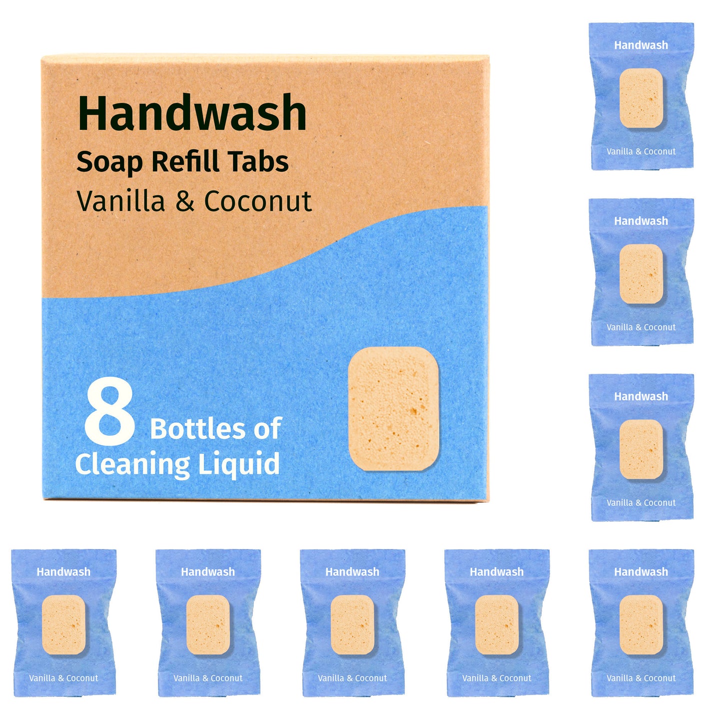 Handwash Soap Tablets | Pack of 8