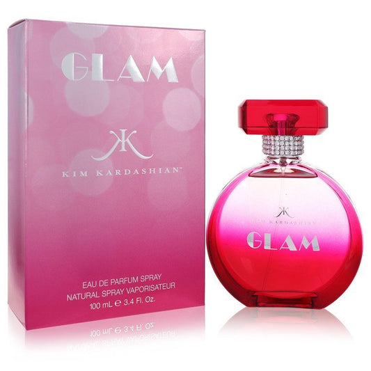 Kim Kardashian Glam by Kim Kardashian Eau De Parfum Spray 3.4 oz